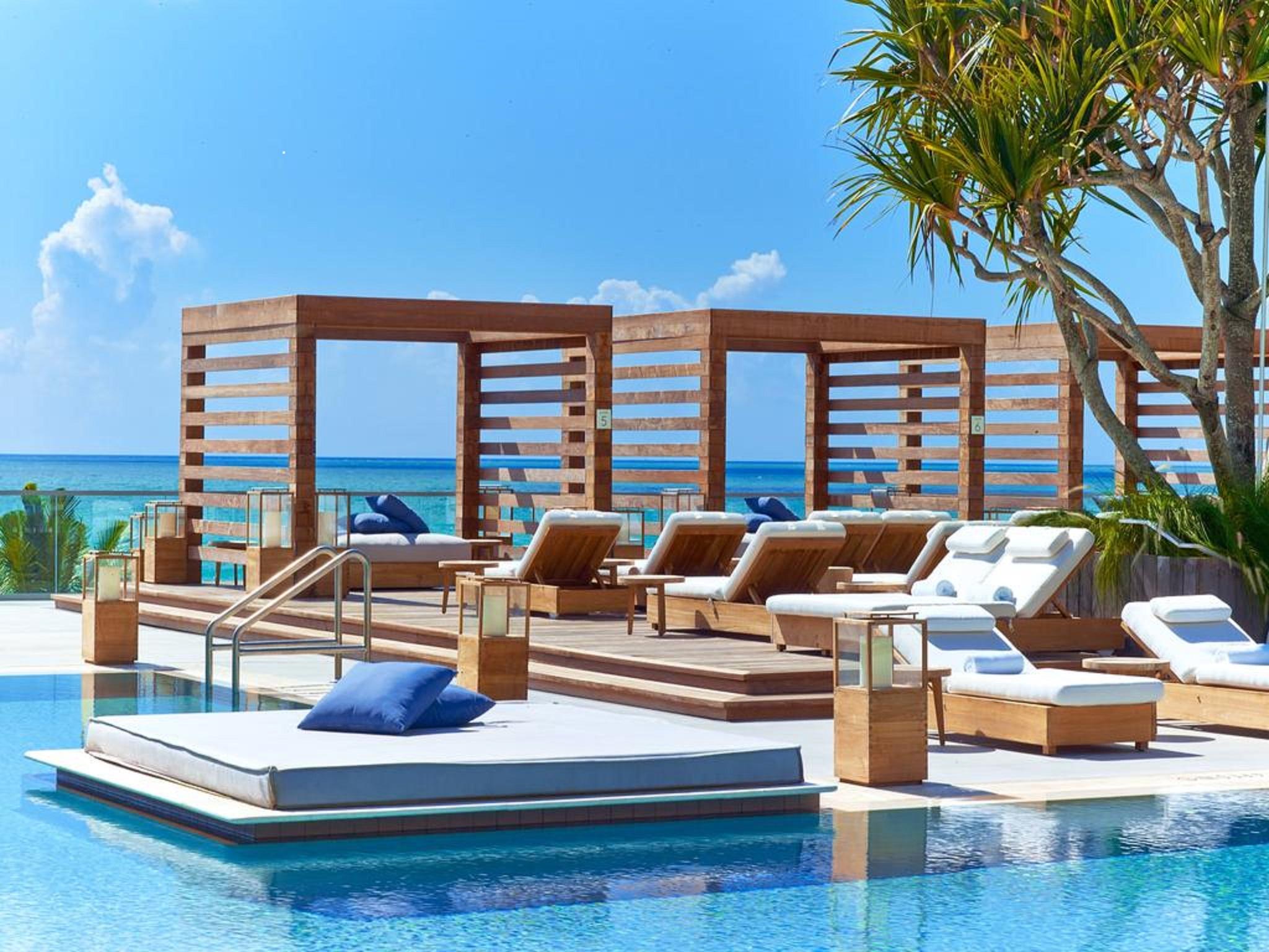 1 Hotel South Beach Miami Beach Esterno foto The beach at the W South Beach