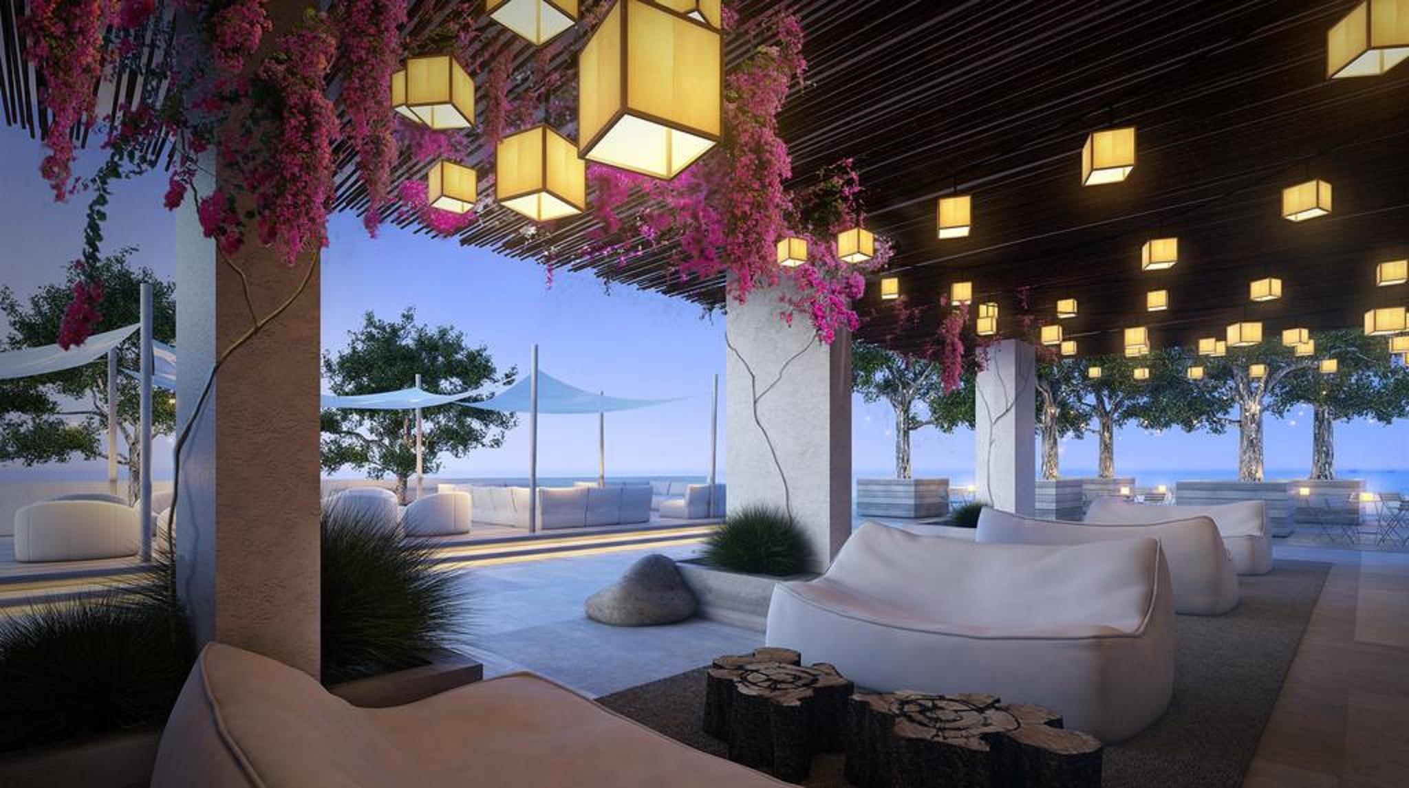 1 Hotel South Beach Miami Beach Esterno foto The Sky Bar