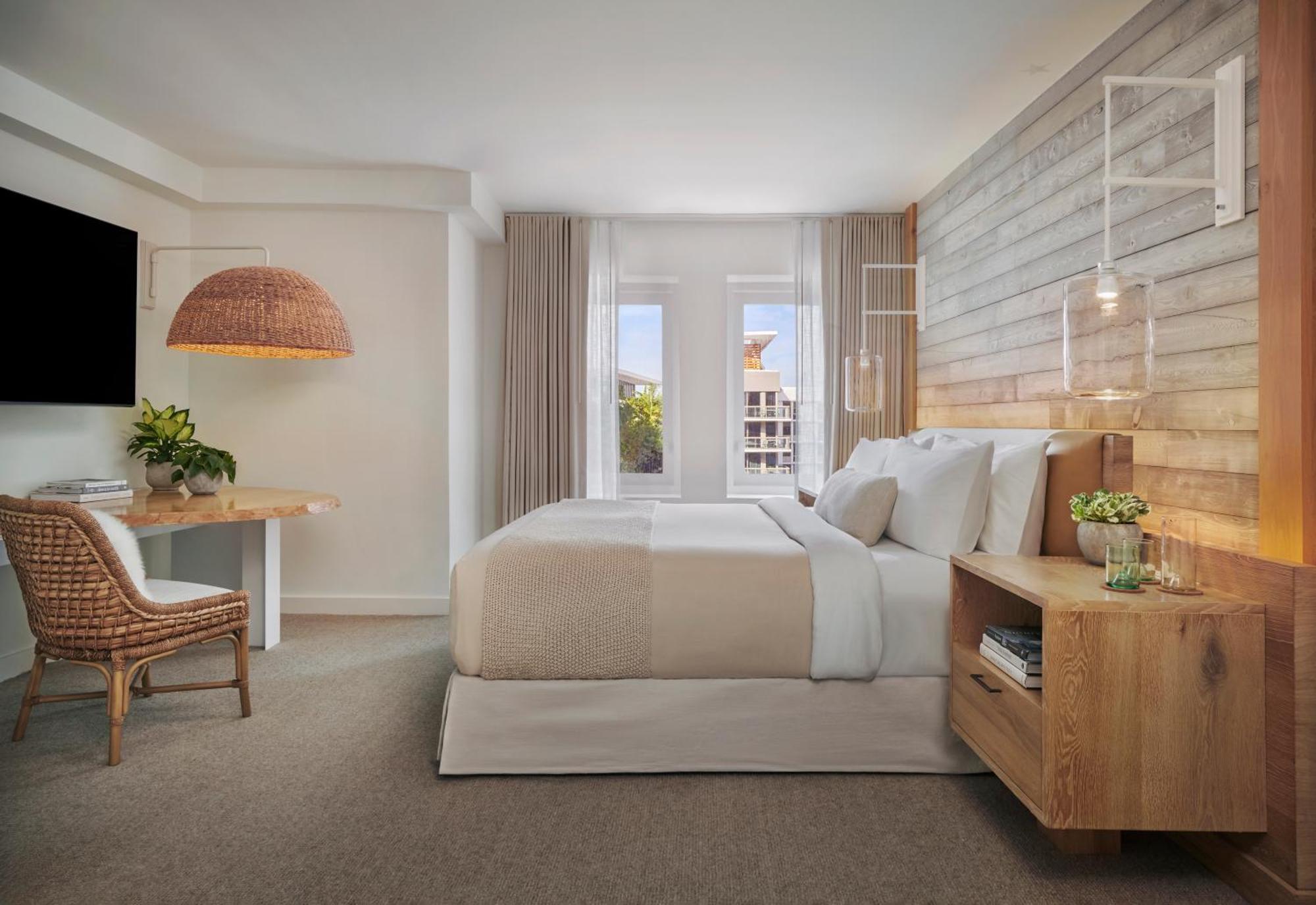 1 Hotel South Beach Miami Beach Esterno foto A bedroom at the Hotel