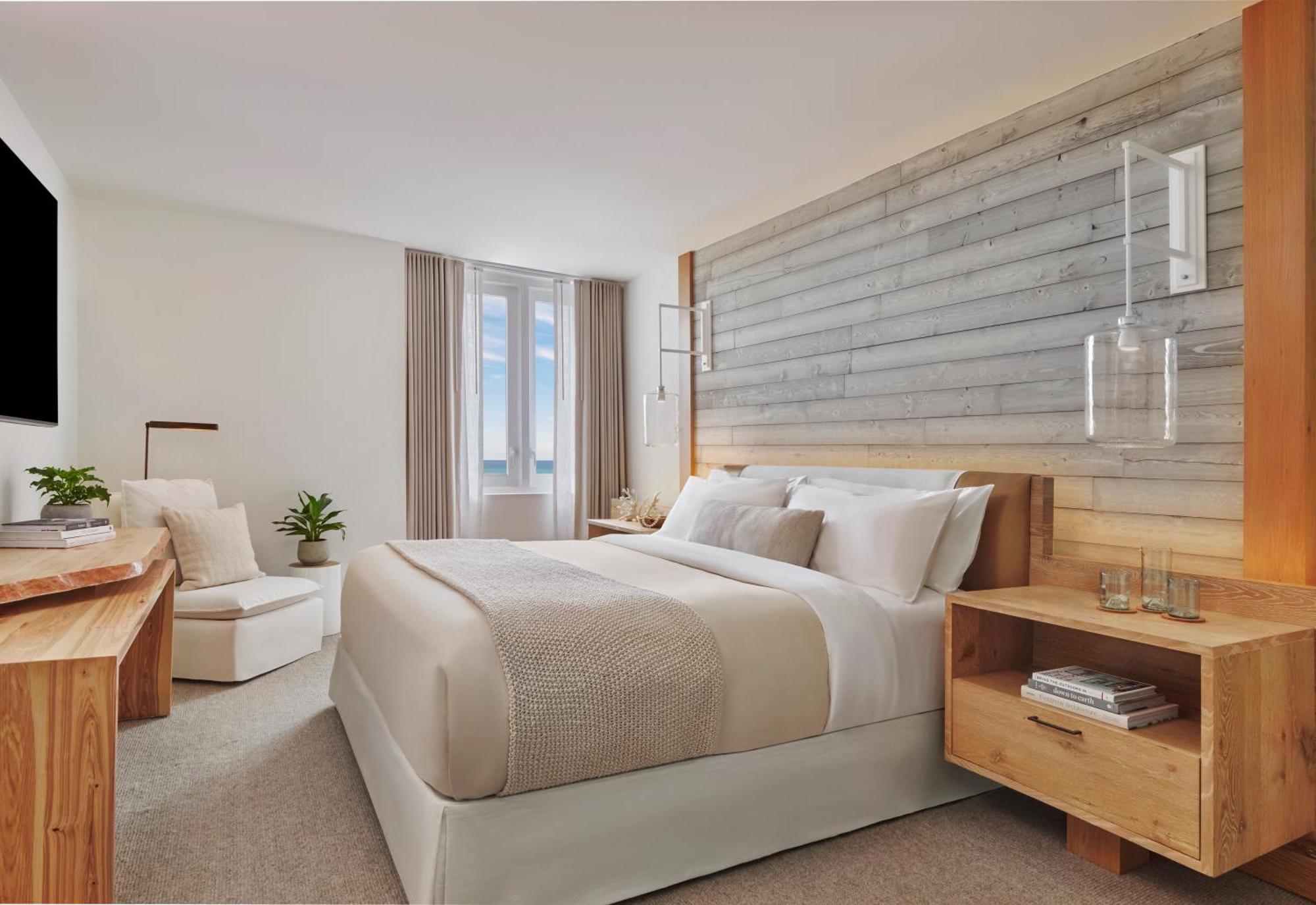 1 Hotel South Beach Miami Beach Esterno foto A bedroom at the hotel